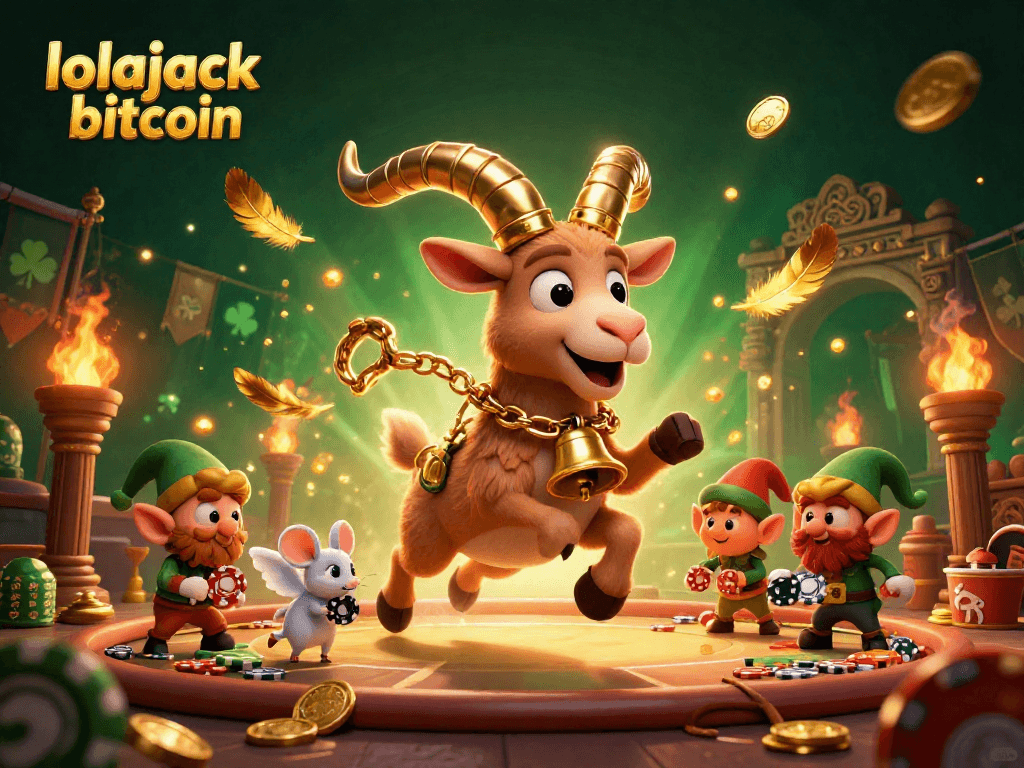 Experience thrill at the lolajack bitcoin holiday-horror casino with unique characters and festive chaos.