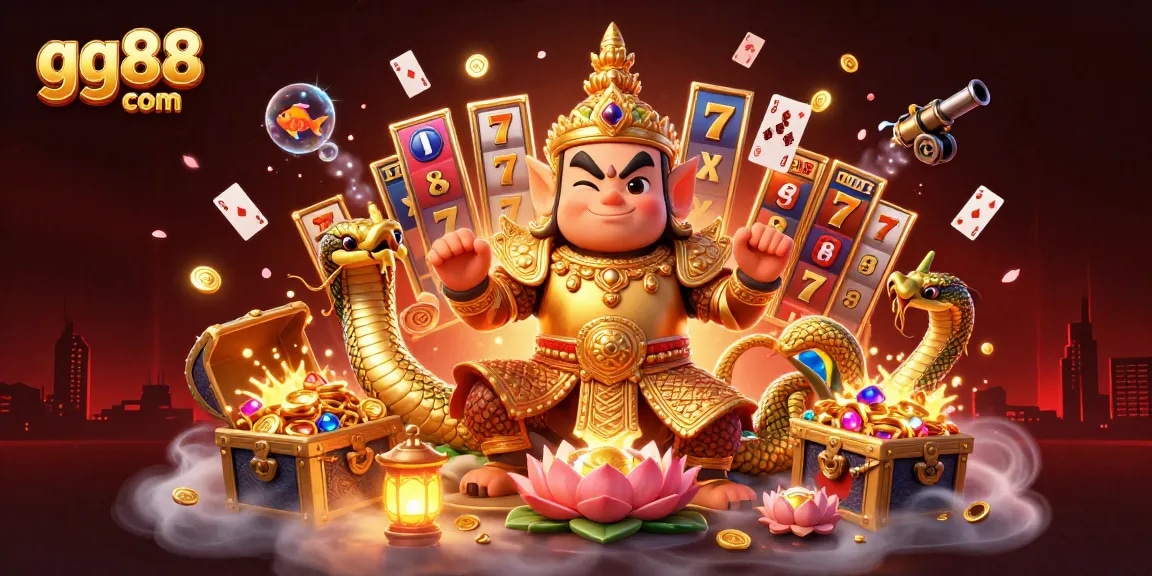 Experience the excitement of gg88 com's vibrant slots with animated characters and the thrill of jackpot wins.