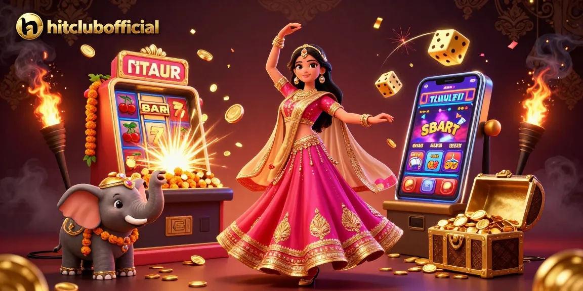 Experience the excitement of slot jackpots at hitclubofficial with vibrant visuals of coins and gaming action.