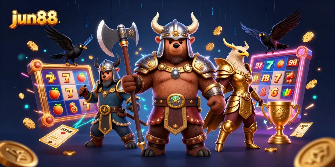 Discover thrilling slot gaming excitement at jun88 with dynamic visuals and engaging characters.