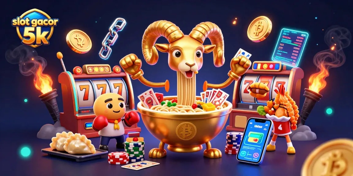 Experience slot gacor 5k action with vibrant 3D casino characters and dynamic gaming elements!