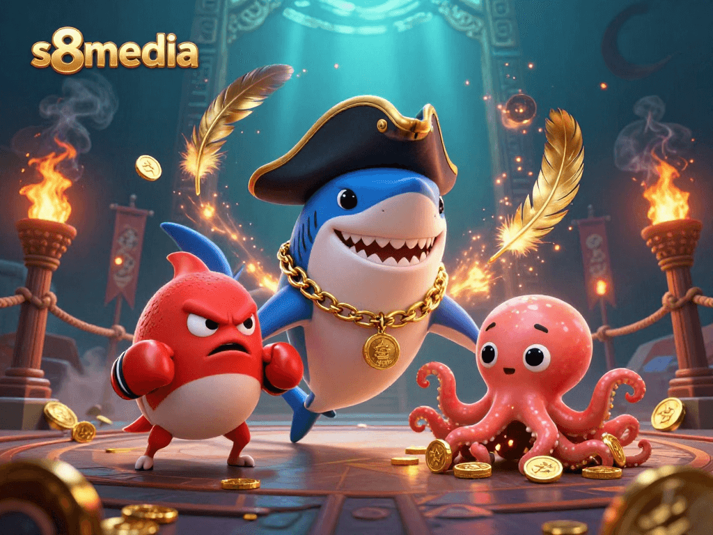 Experience thrilling wins with s8media in an exciting underwater casino adventure.