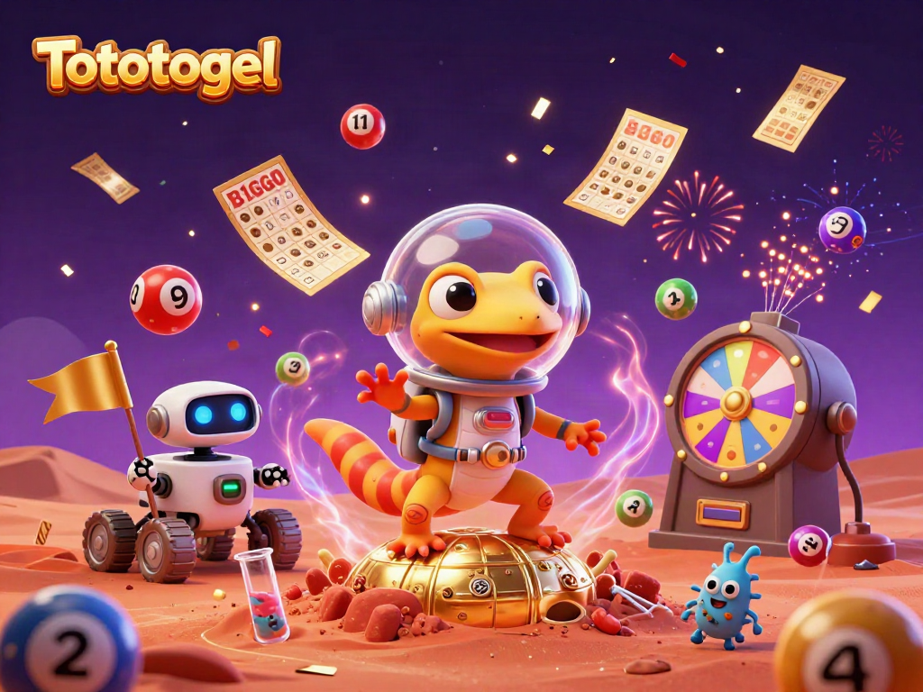 Tototogel memberikan pengalaman menarik dengan gecko luar angkasa menemukan kasino emas di Mars.