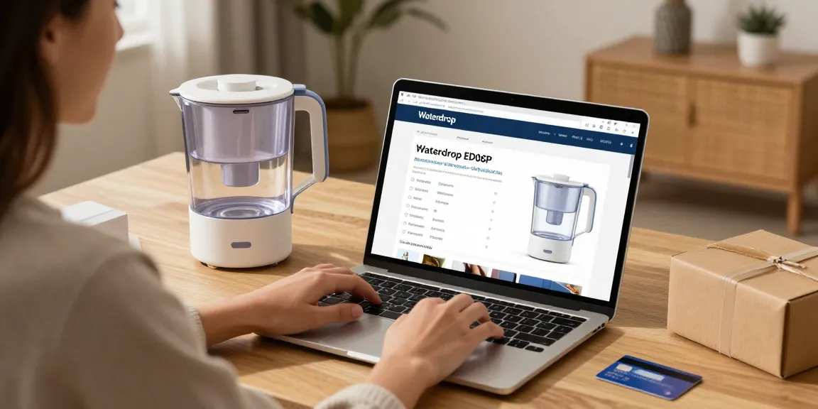 Waterdrop ED06P Electric Water Filter Pitcher for online shopping, product reviews, best deals on e-commerce platforms.