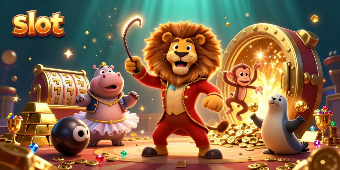 Engaging slot game scene featuring colorful characters and dynamic spinning reels in a casino setting.