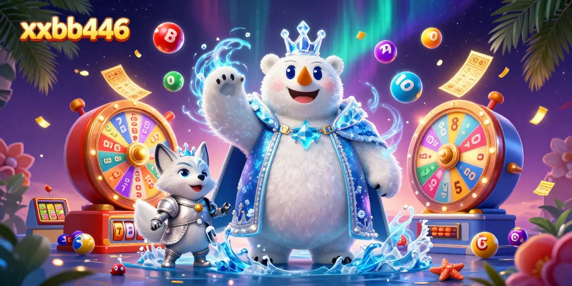 Experience the thrill of winning with xxbb446 in a vibrant casino-themed 3D illustration.