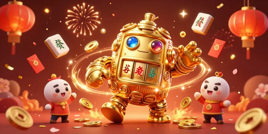 Experience thrilling jackpots and vibrant gameplay at ad88 with a magical casino-themed illustration.