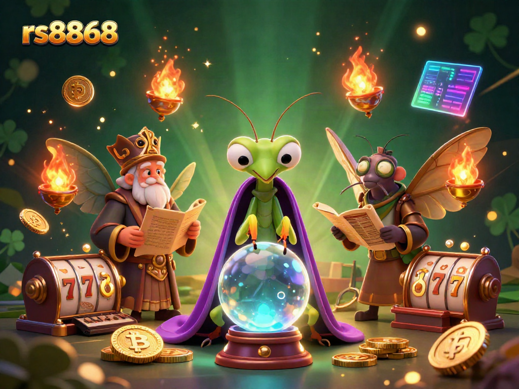 Experience the thrilling world of slots and jackpots at rs8868, featuring vibrant characters and dynamic gaming elements.
