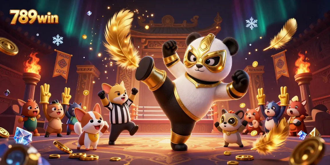 Engage with exciting casino games at 789win with vibrant 3D characters in action.