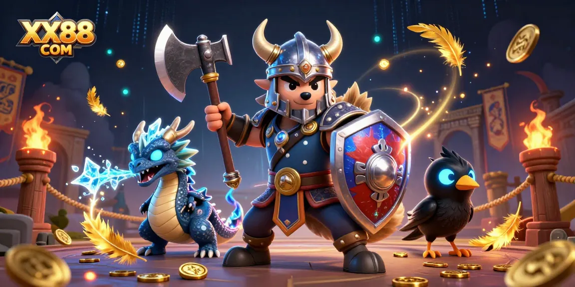 Engage with the thrilling world of XX88 COM, where Viking warriors and mythical creatures enhance your gaming experience.