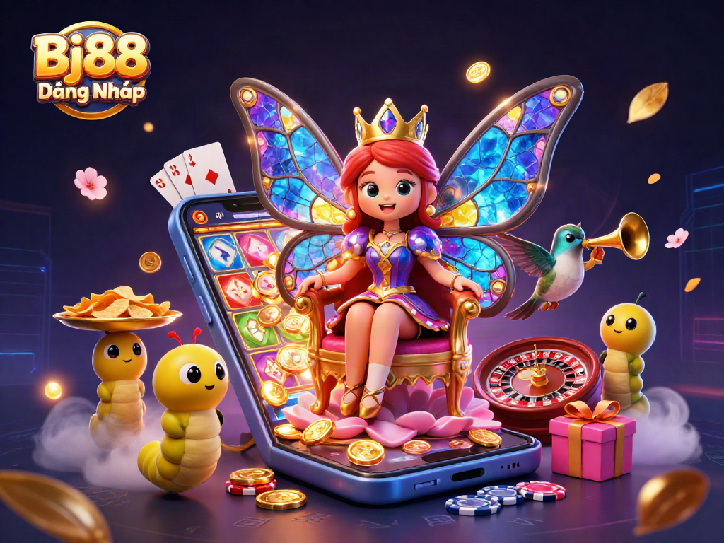 Play the exciting slot games at Bj88 Đăng Nhập with vibrant visuals and animated features.