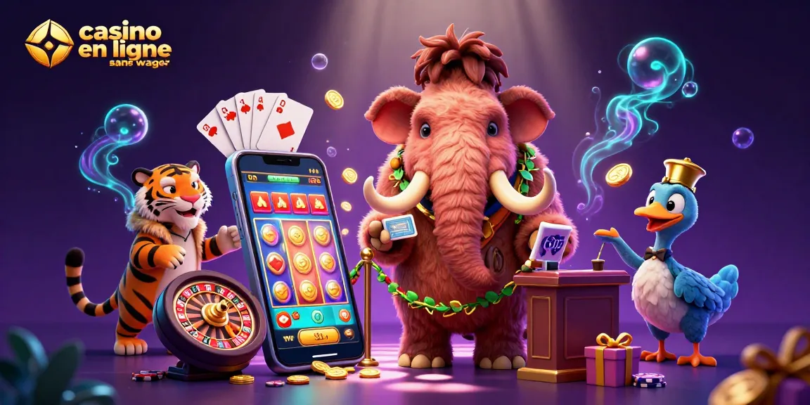 Illuminez votre expérience au casino en ligne sans wager avec des personnages amusants et des jeux vibrants.