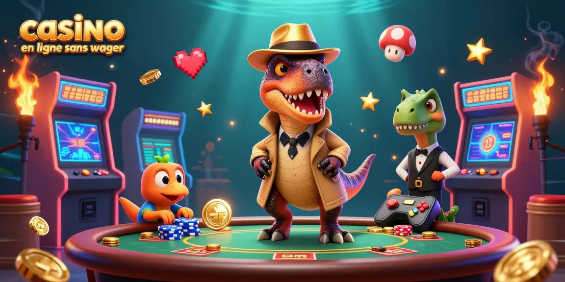 Gagnez à des jeux de casino en ligne sans wager avec des bonus captivants et sans conditions.