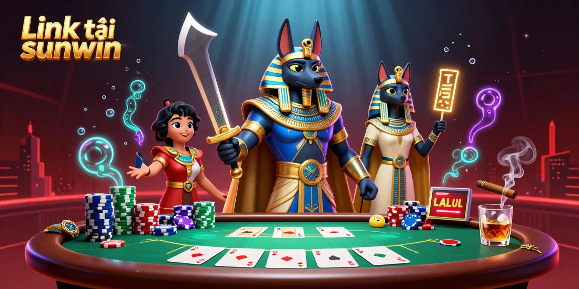 Experience the excitement with the Link tải sunwin among ancient warriors and vibrant gambling elements.