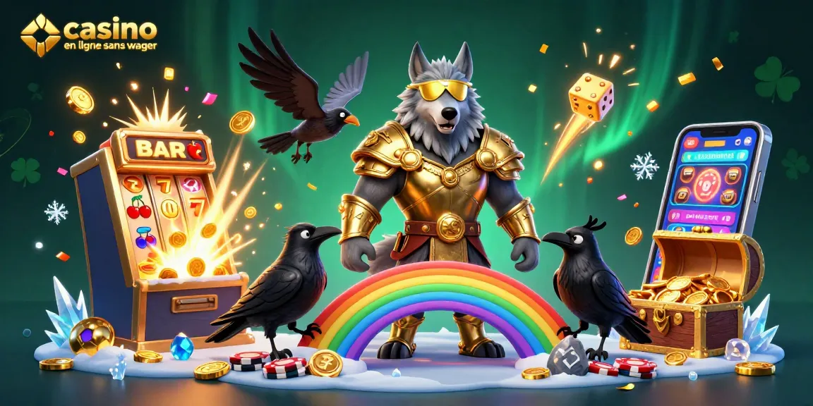 Jouer au casino en ligne sans wager avec des personnages mythiques inspirés de la Norse et des machines à sous pétillantes.