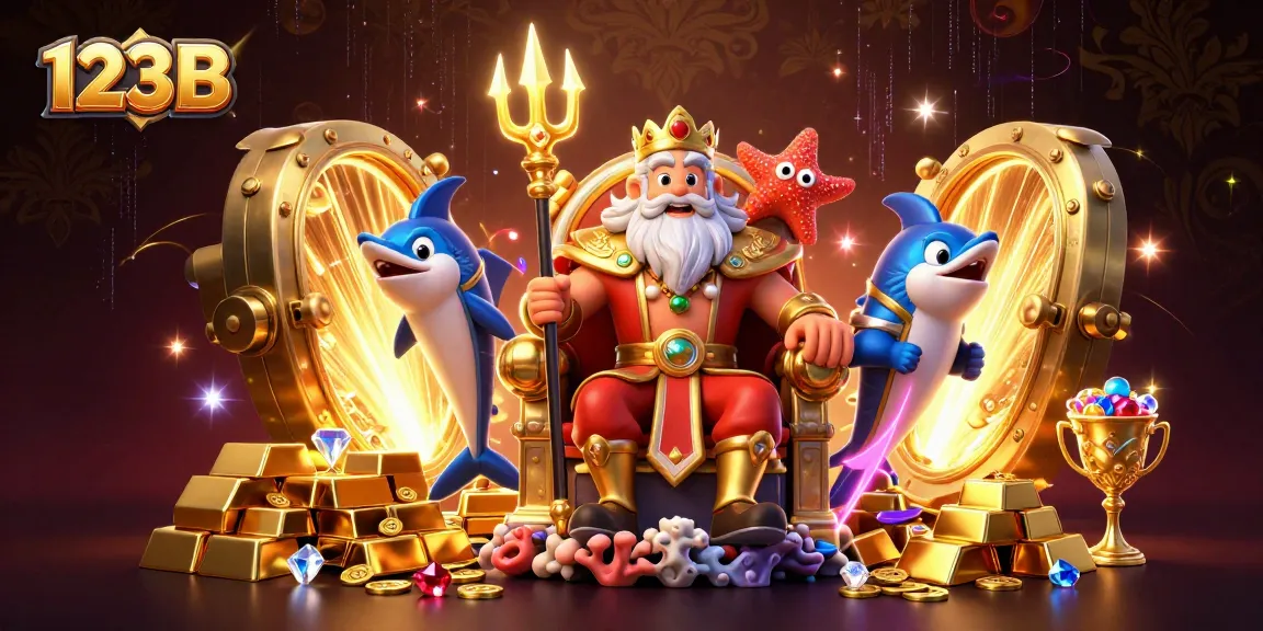 Experience the thrill of winning big at 123B with king Neptune and treasure galore!