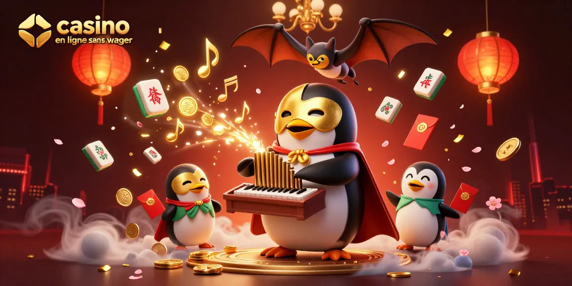 Gagnez avec le casino en ligne sans wager grâce à une illustration captivante de jeu
