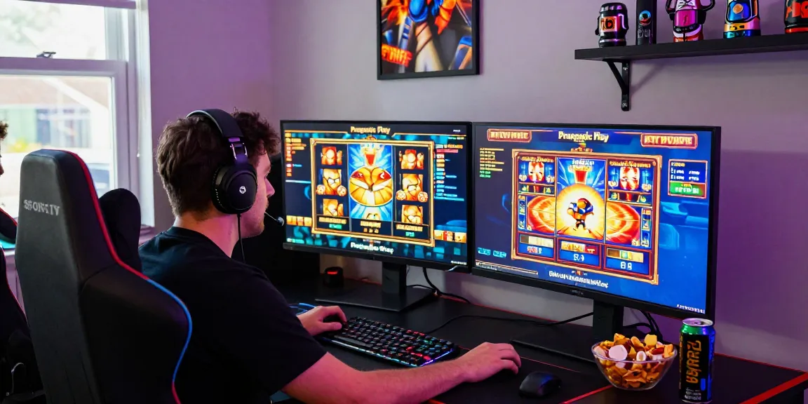 Player enjoying an immersive gaming experience on wd138 with vibrant slot games.